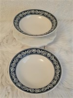 2 PIER 1 IRON STONE BOWLS-GREAT CONDITION