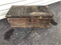 Primitive Wooden Tool Box