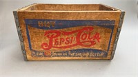 Pepsi-Cola Vintage Wood Crate