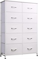 Wlive Tall Dresser For Bedroom With 10 Drawers,