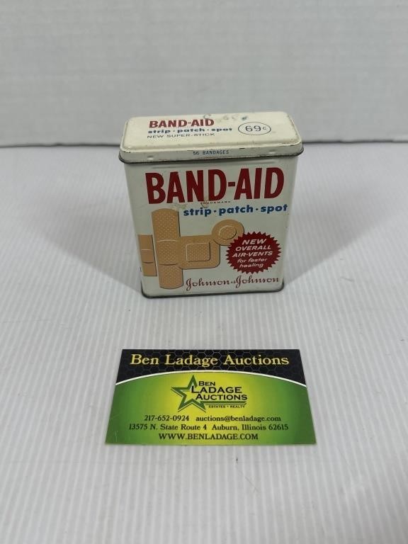 Vintage Band-Aid Tin