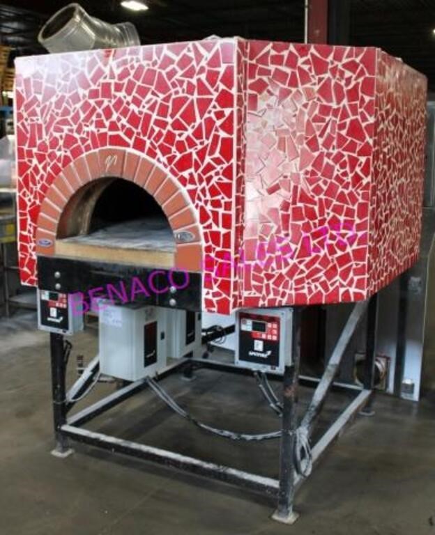 1X, MUGNAINI G120-PA GAS PIZZA OVEN *NOTES!*