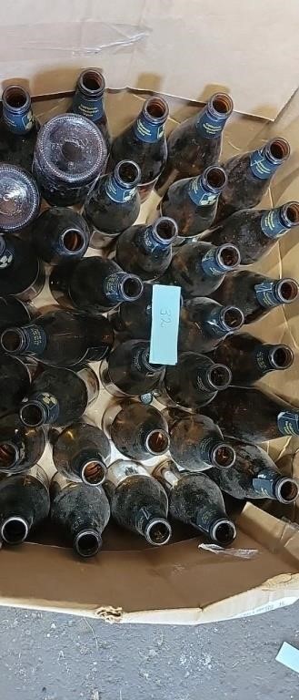 Rare case of naked beer bottles