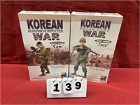 (2) Dragon Korean War Action Figures