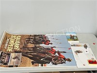 articles re:100th annv. RCMP,pins, 1973 poster