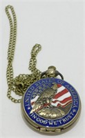 Battery-Operated Pocket Watch - Has United States