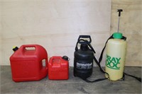Gas Cans and Sprayers