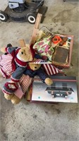 Miscellaneous group lot, 4th of July teddy