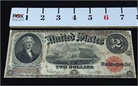 1917 Red Seal $2.00 Note (Large Size)