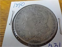 1890 Silver Dollar