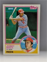 1983 Topps Johnny Bench