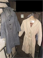 (2) Vintage Ladies Coats