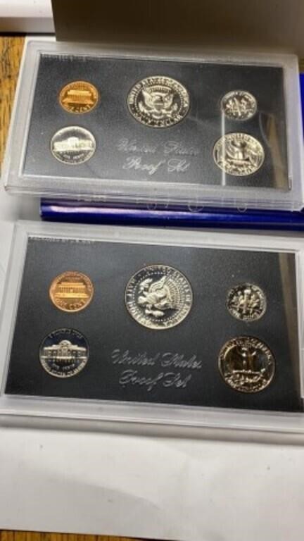 1971 & 1972 US Mint Proof Sets