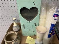 RANDOM LOT VASES AND MORE