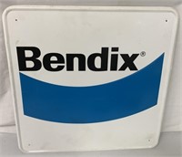 Bendix thin metal sign