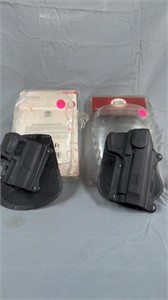 2 paddle holsters