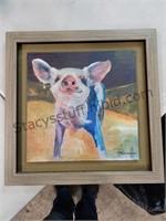 20 x 20 Pig Painting
