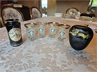 Czech Bohemian Glasses & Vases