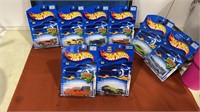 8 New Hot wheels New on card