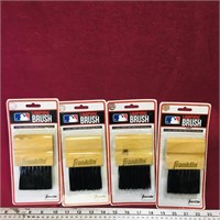 Lot Of 4 Franklin MLB Umpire Brushes (Sealed)