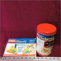 Playskool Tinkertoy Set & Manual (Vintage)
