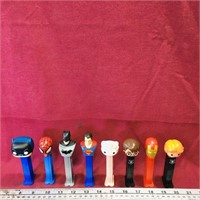 Lot Of 8 Assorted Pez Dispensers