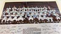 1973 Cleveland Indians Team Photo