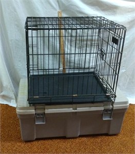 Portable Dog Kennel, Cooler