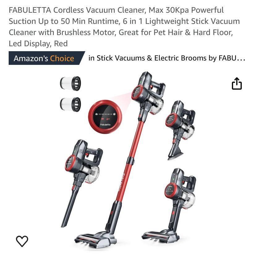 FABULETTA Cordless Vacuum Cleaner