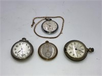 Westclox/Gruen/Helbros Pocket Watches Vintage WG