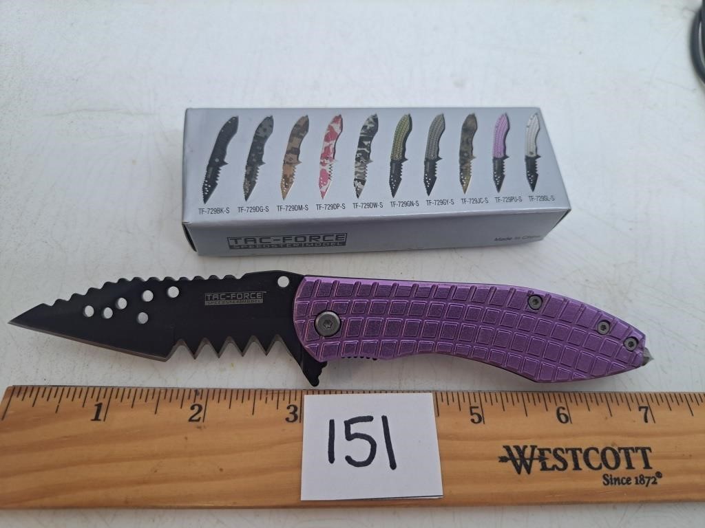 Tac Force Knife NIB