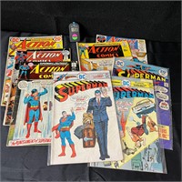 Action Comics & Superman Bronze Age Comic Lot