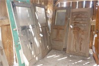 11 Assorted Wooden House Doors