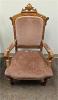 Antique Upholstered Chair- As Found