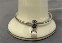 Sterling Pandora Bracelet with Charm