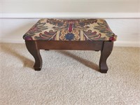 Upholstered foot stool