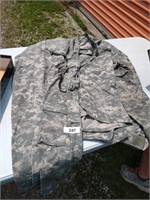 Large Jacket & Medium Long Pants - Army