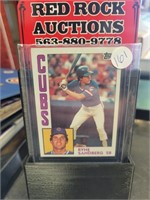 84 Topps Ryne Sandberg Baseball Card