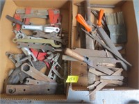 Files, clamps, tools