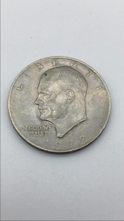 1972D Eisenhower Dollar