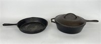 Cast Iron Skillet and Covered Pot - Lodge & More