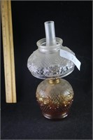 Small Oil Lamp with Shade