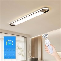Modern LED Linear Ceiling Lights Dimmable 4FT