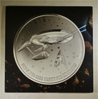 2016 CANADA $20 .9999 SILVER STAR TREK COIN