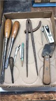 Vintage Irwin screwdrivers and protractors