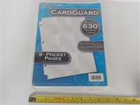 Sports Card Pocket Pages