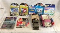 Collection of toy cars and trucks