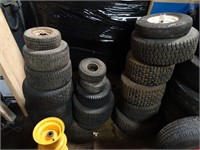 Lot of Misc. Small Tires & Rims