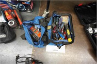 2-tool bags full of hand tools incl. screwdrivers