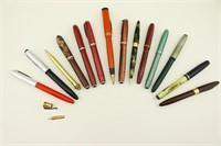Estate Lot Fountain Pens & Pencils